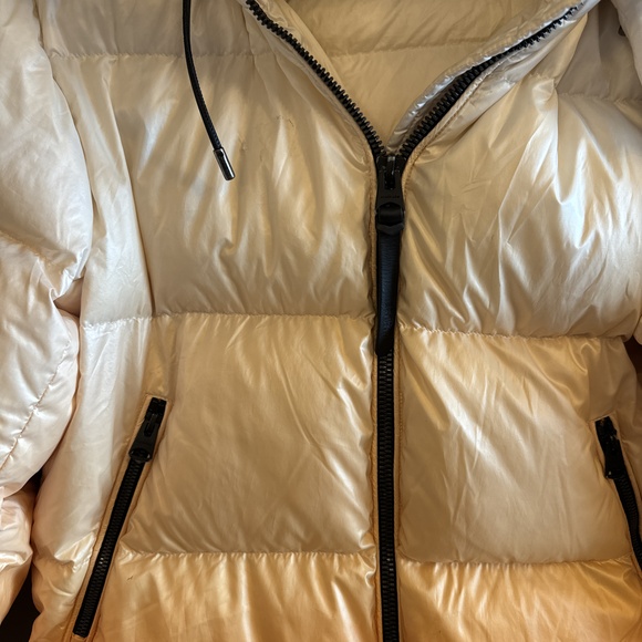 Mackage Sunset Hooded Zipper Closure Color Gradient Puffer Jacket Small - Picture 8 of 11